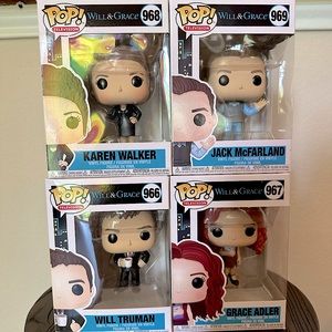 Will & Grace Funk Pop Set
